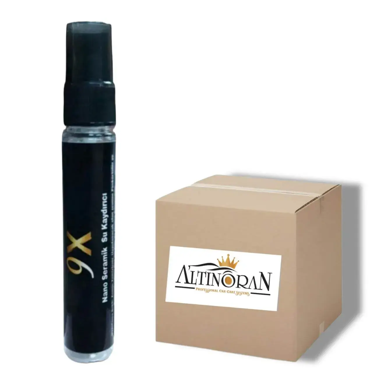 Altın Oran 9x Nano Cam Seramik Cila Hızlı Cila Su Itici 25 ml Cila 20 Adet