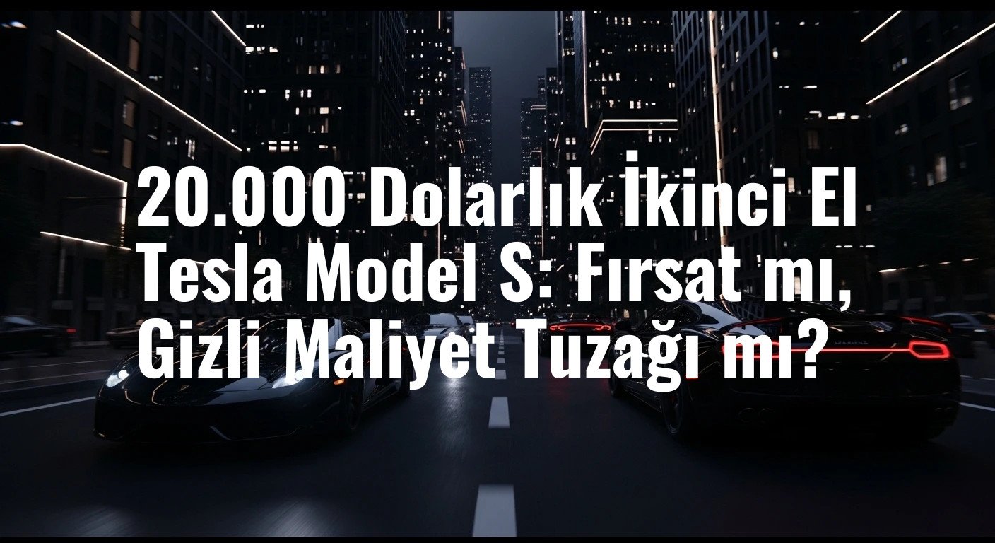 20.000 Dolarlık İkinci El Tesla Model S: Fırsat mı, Gizli Maliyet Tuzağı mı?