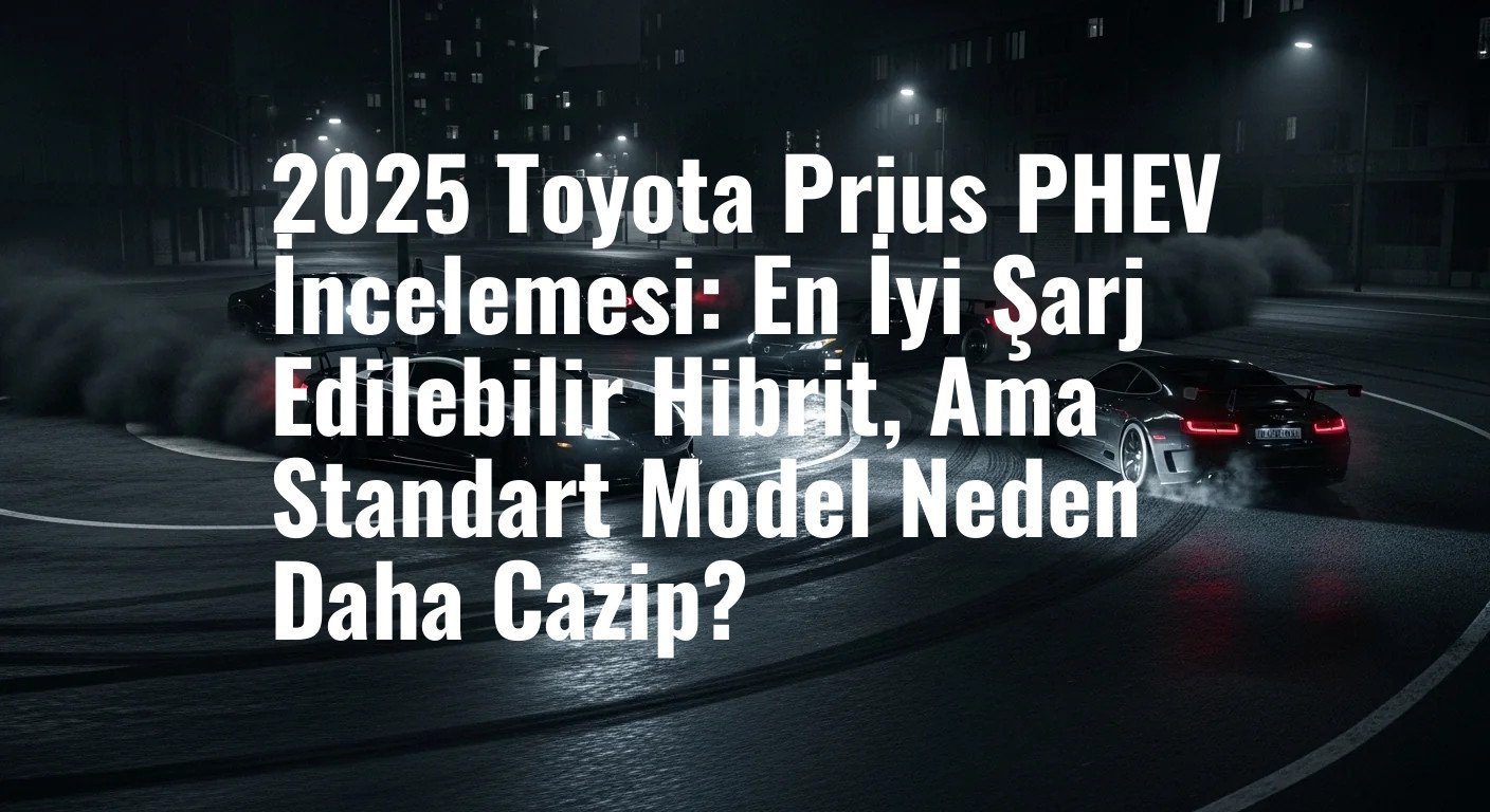 2025 Toyota Prius PHEV İncelemesi: Güçlü ve Verimli, Ancak Herkes İçin En Doğru Seçim Mi?