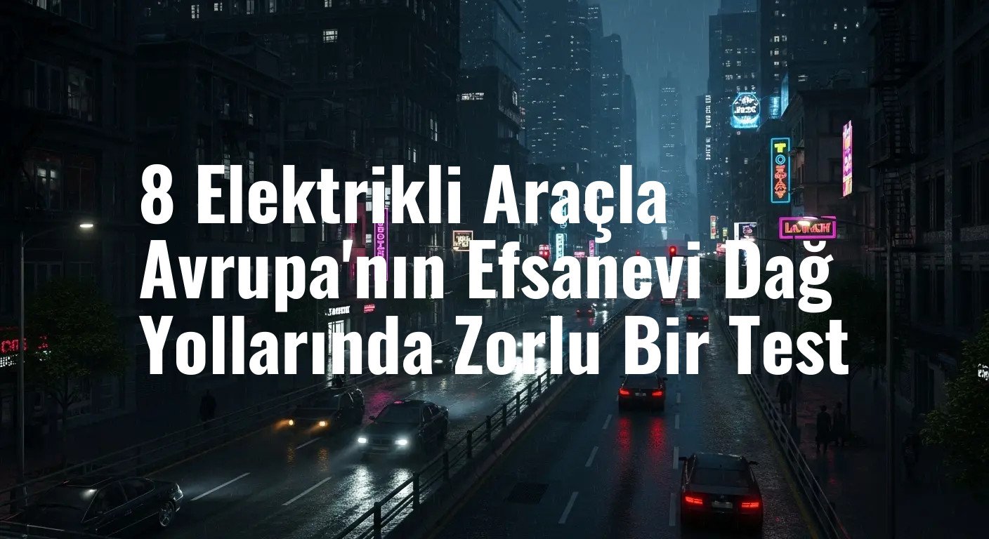 Gazsız Zirvelere: Sekiz Elektrikli Araçla Avrupa'nın Efsanevi Dağ Geçitlerinde Büyük Test Başladı