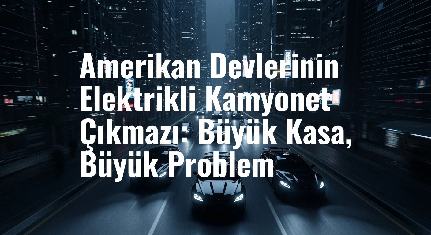 Amerikan Devlerinin Elektrikli Kamyonet Çıkmazı: Büyük Kasa, Büyük Problem
