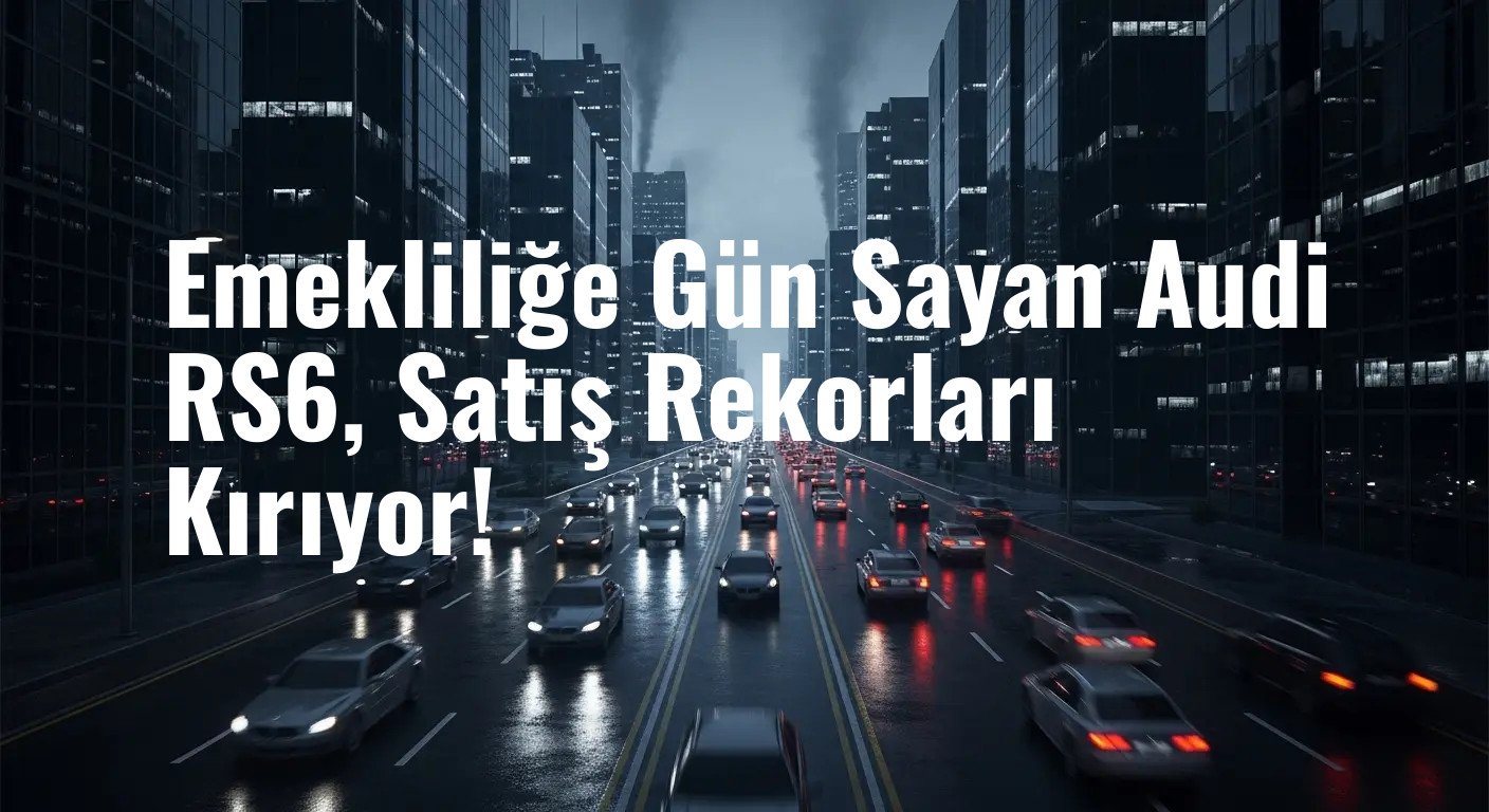 Audi RS6 Avant Siparişleri Tarihi Zirvede: V8 Motorun Vedası Satışları Patlattı