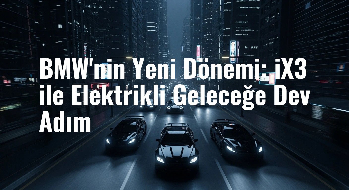BMW iX3: Yeni Nesil Elektrikli Dönüşümün Öncüsü ve Markanın Tarihi Adımı
