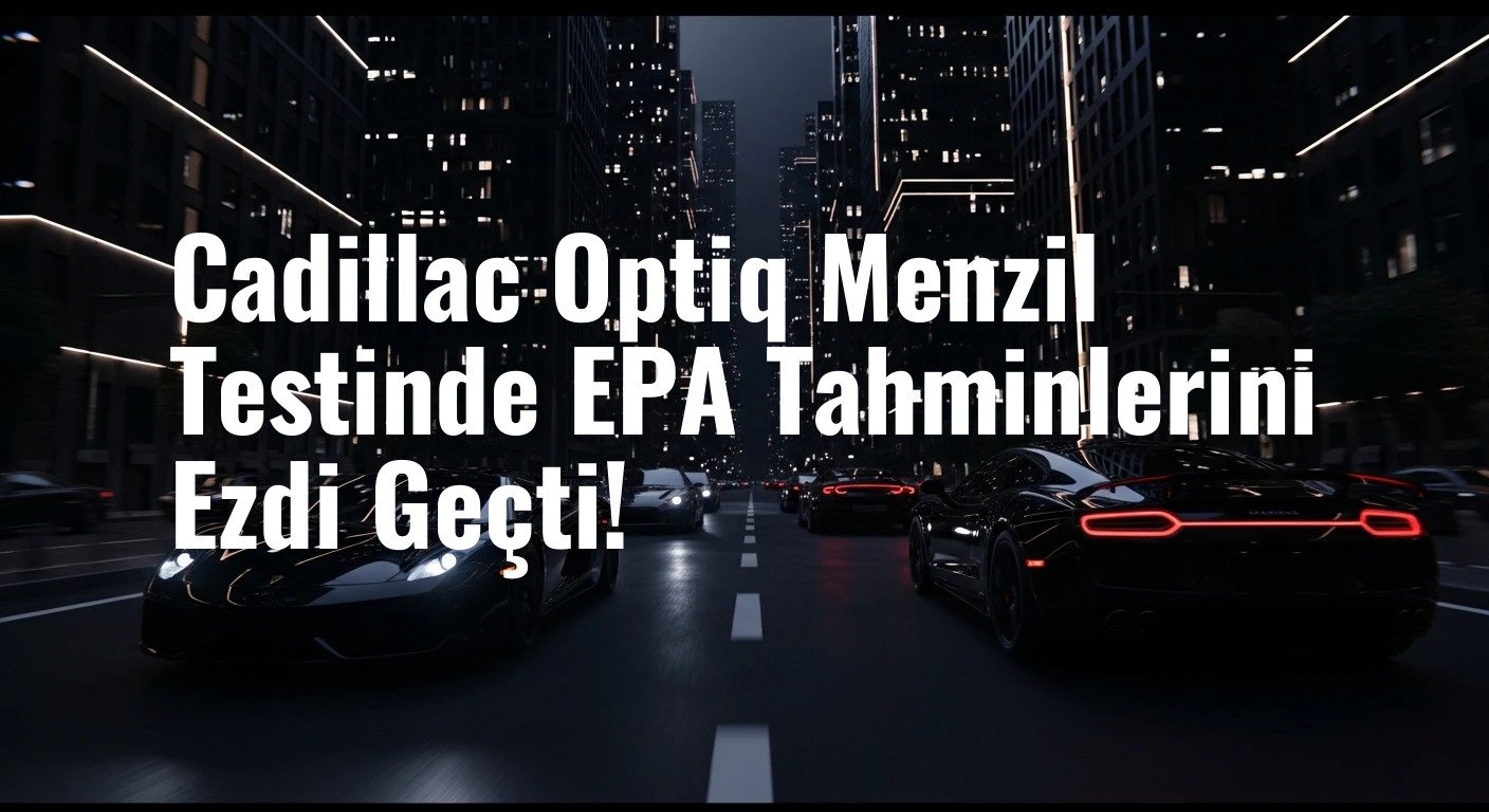 Cadillac Optiq Menzil Testinde EPA Tahminlerini Ezdi Geçti!