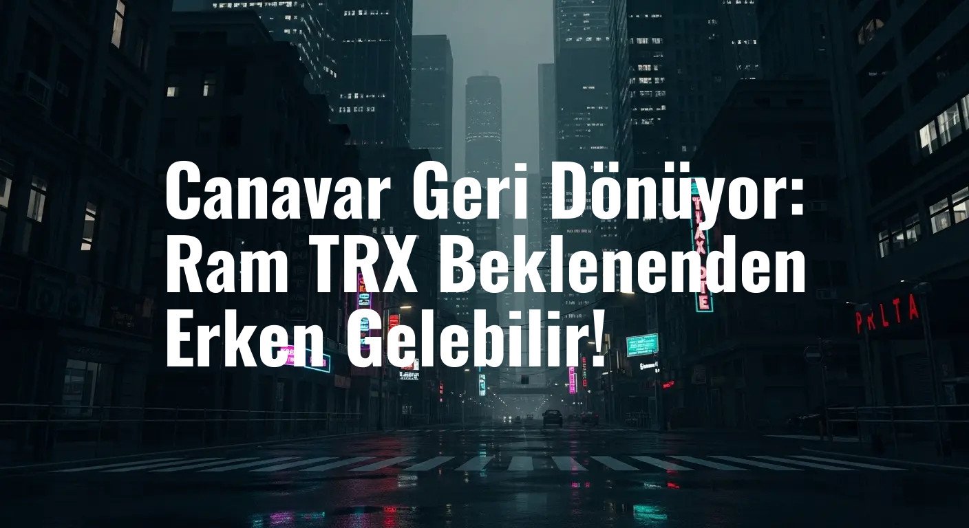 Efsane Geri mi Dönüyor? Yeni Ram 1500 TRX'in Güçlenerek Piyasaya Sürülmesi Gündemde!
