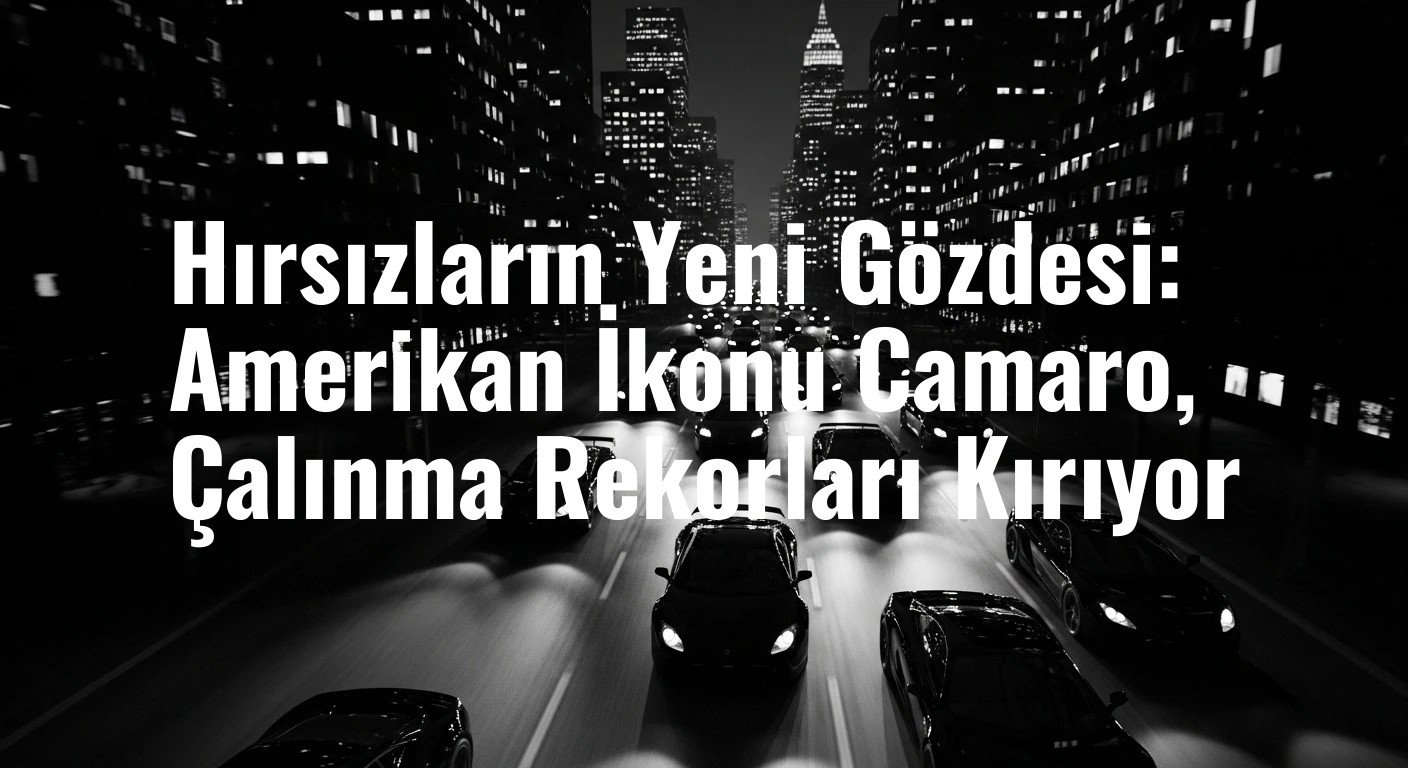 Amerikan Kas Otomobili İkonu Tehlikede: Chevrolet Camaro, Hırsızların Bir Numaralı Hedefi Haline Geldi