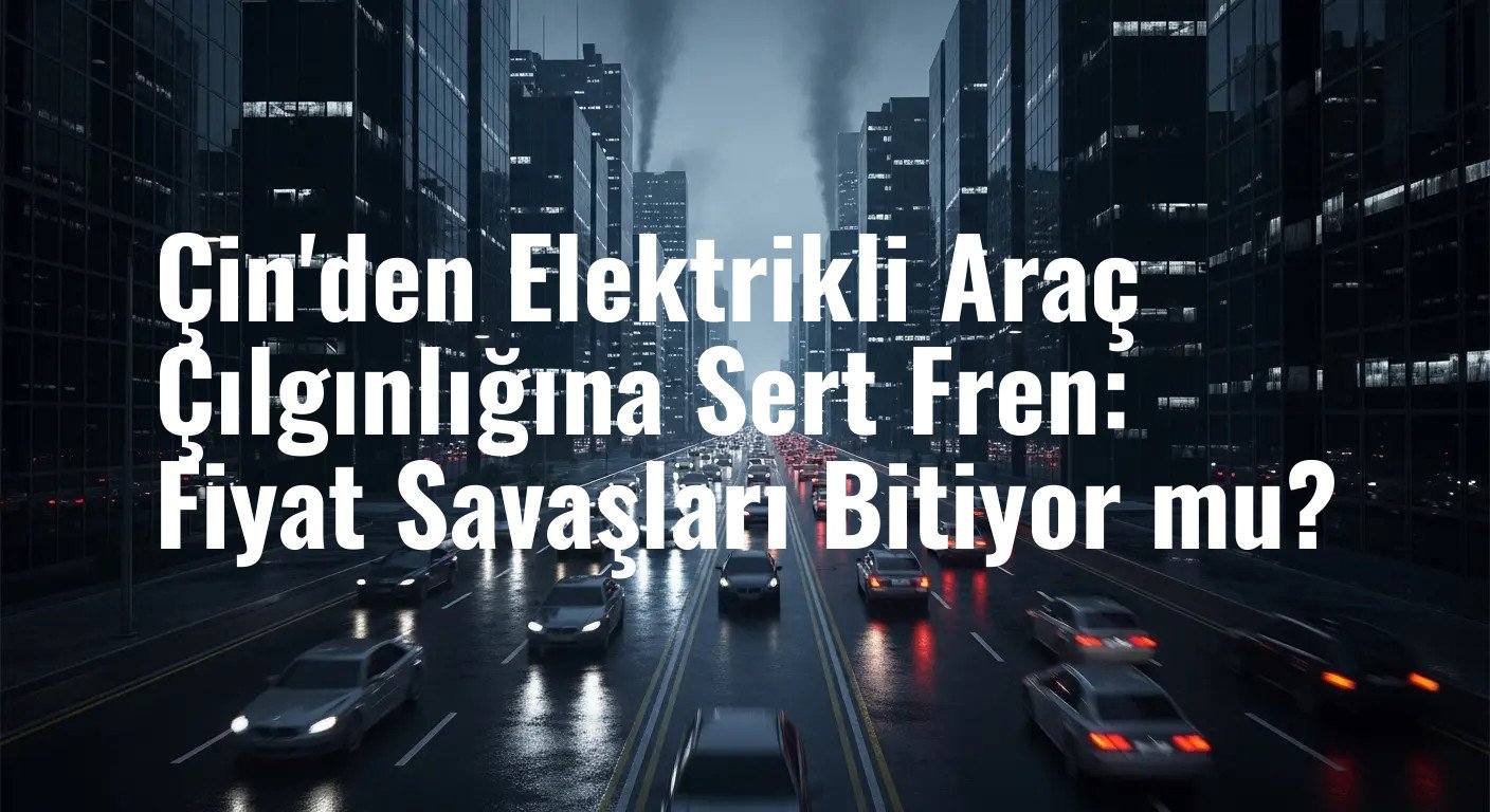 Çin Elektrikli Araç Piyasasında Tehlike Çanları: Hükümet Aşırı Üretime ve Fiyat Savaşlarına Savaş Açtı