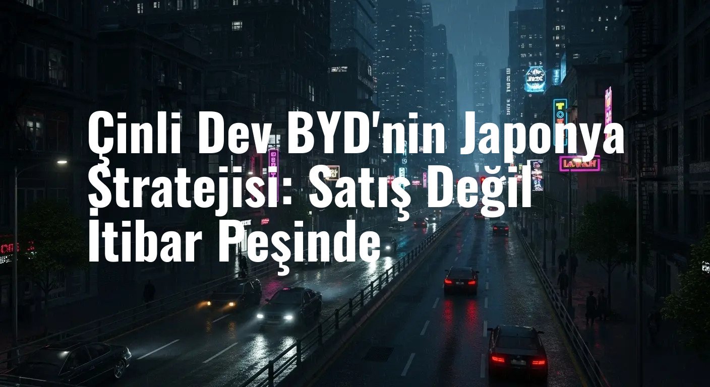 BYD'nin Japonya Meydan Okuması: Satış Rakamları Düşük Olsa da Asıl Hedef Başka