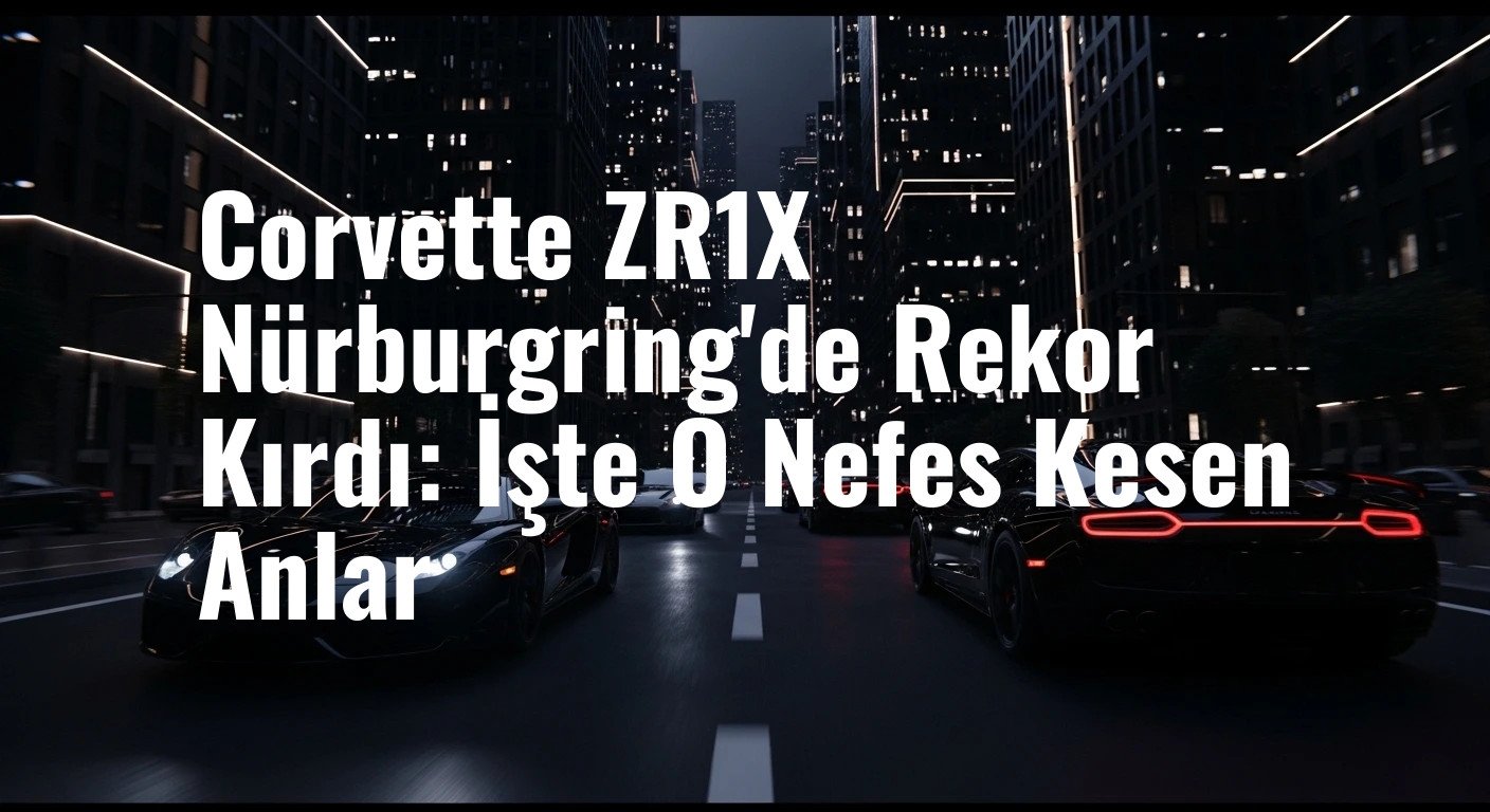 Corvette ZR1X Nürburgring'de Rekor Kırdı: İşte O Nefes Kesen Anlar