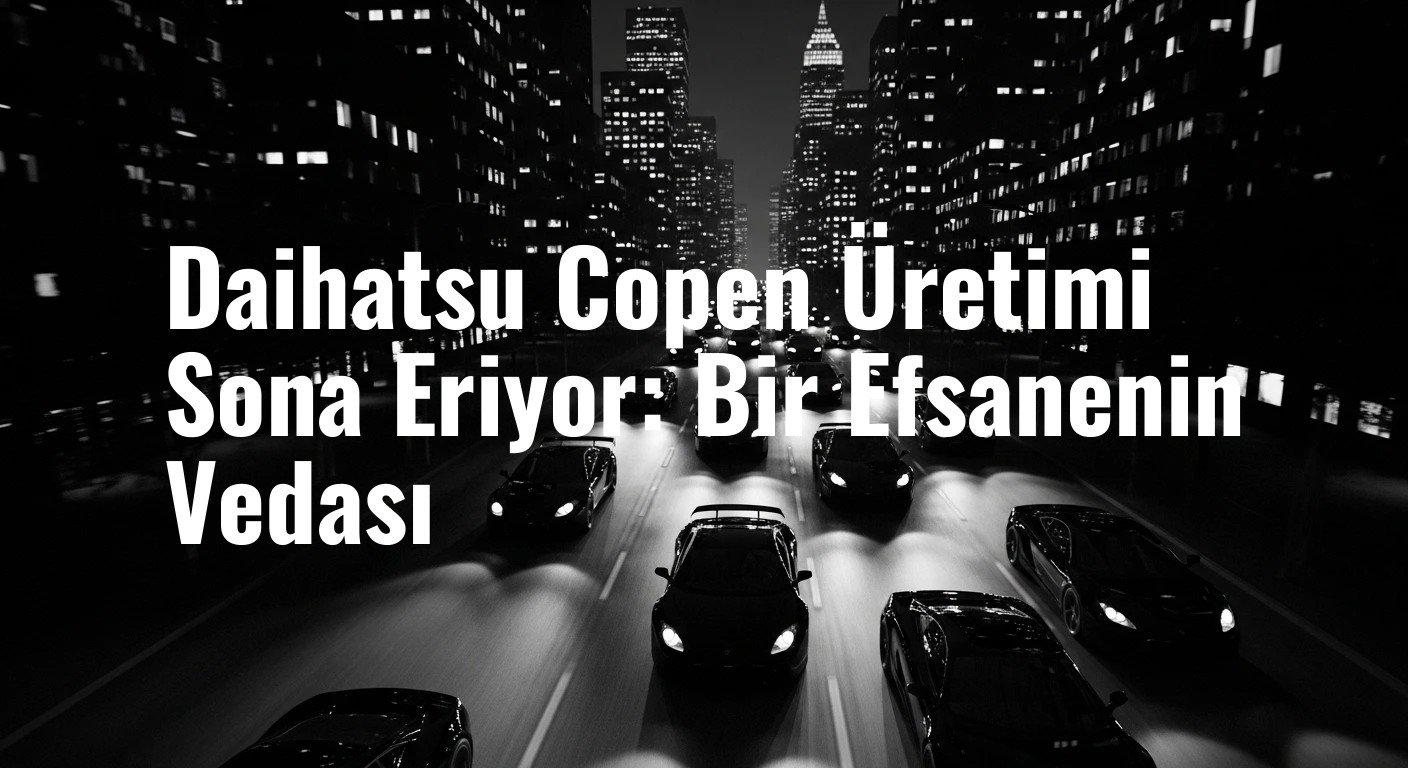 Daihatsu Copen Üretimi Sona Eriyor: Bir Efsanenin Vedası