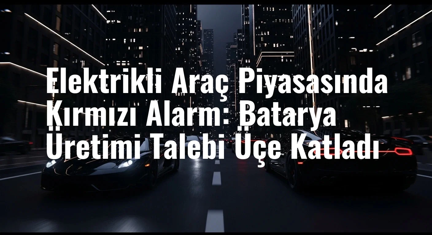 Elektrikli Araç Piyasasında Kırmızı Alarm: Batarya Üretimi Talebi Üçe Katladı