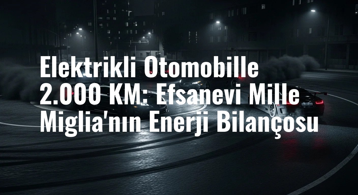 Polestar 2 ile Mille Miglia'da 2.000 KM: Elektrikli Bir Aracın Enerji Tüketim Günlüğü