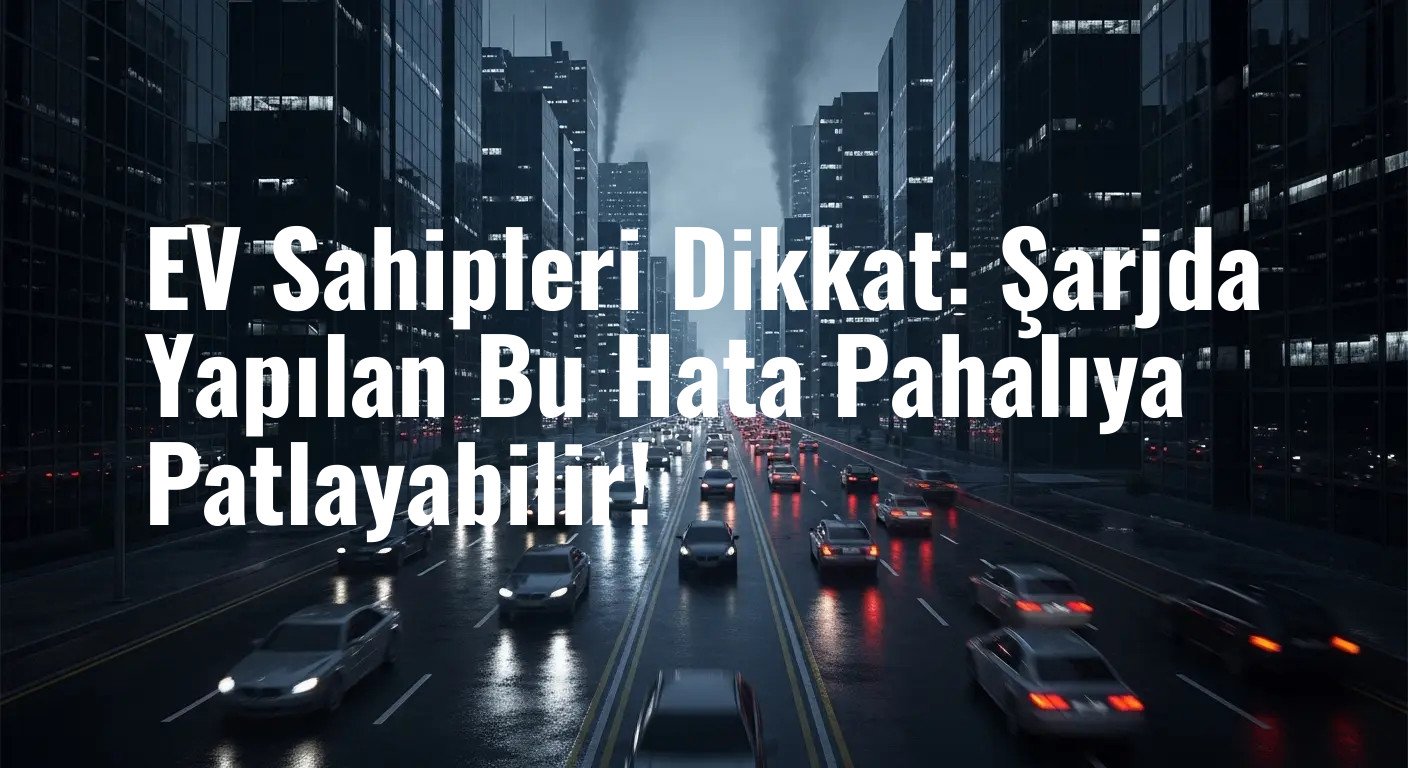 EV Sahipleri Dikkat: Şarjda Yapılan Bu Hata Pahalıya Patlayabilir!