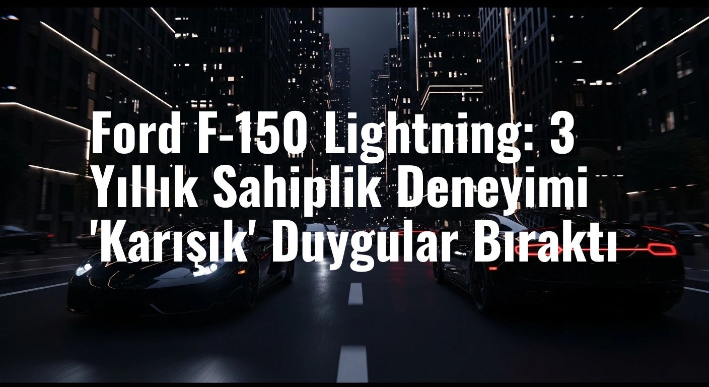3 Yıl ve 35.000 KM Sonrası F-150 Lightning: Alınır mı, Alınmaz mı?
