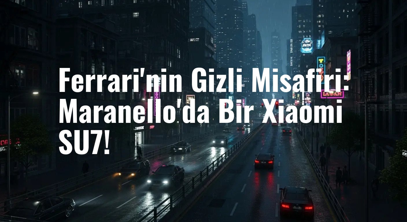 Ferrari'nin Karargahında Sürpriz Ziyaretçi: Elektrikli Süper Otomobil Xiaomi SU7 Neden Orada?