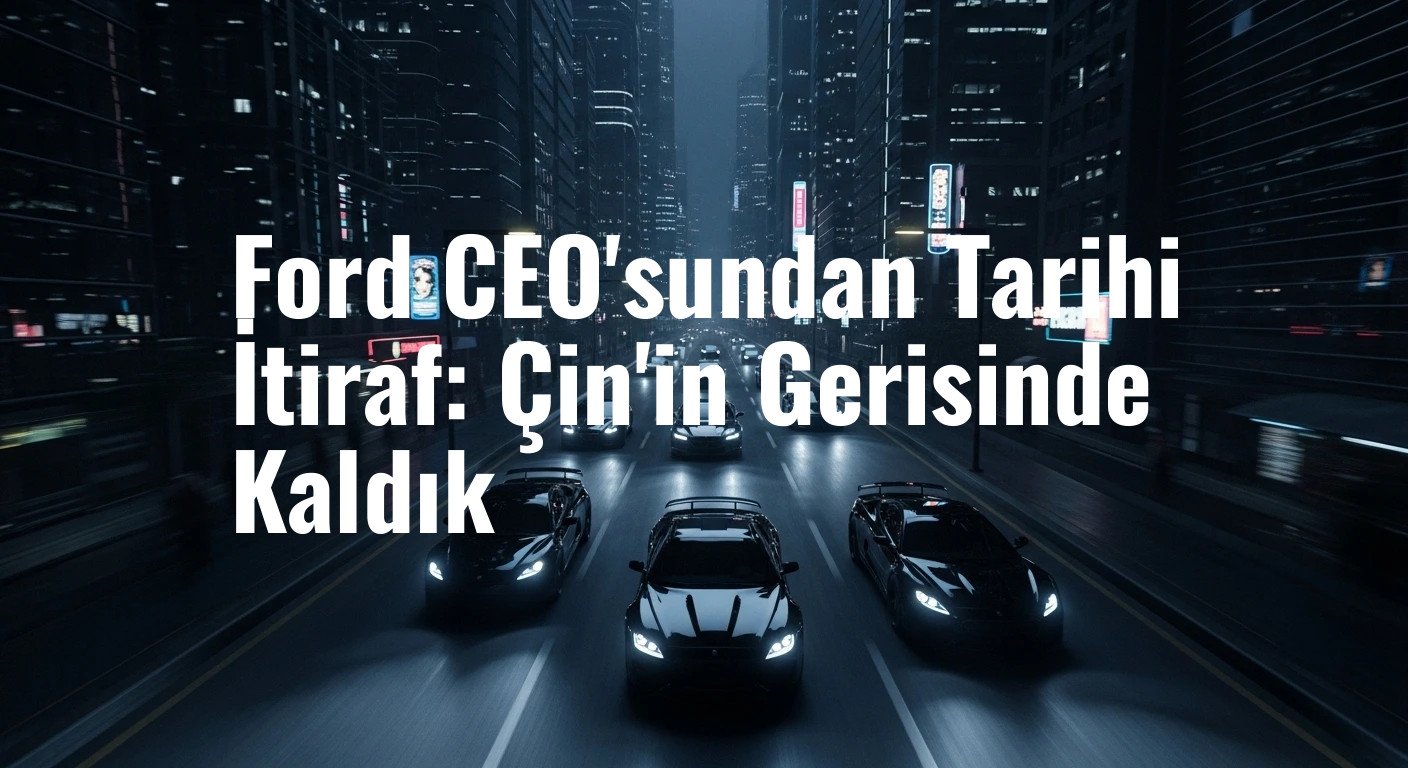 Ford CEO'sundan Tarihi İtiraf: Çin'in Gerisinde Kaldık
