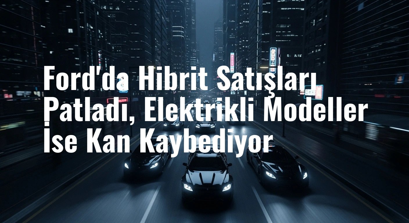 Ford'da Hibrit Satışları Patladı, Elektrikli Modeller İse Kan Kaybediyor