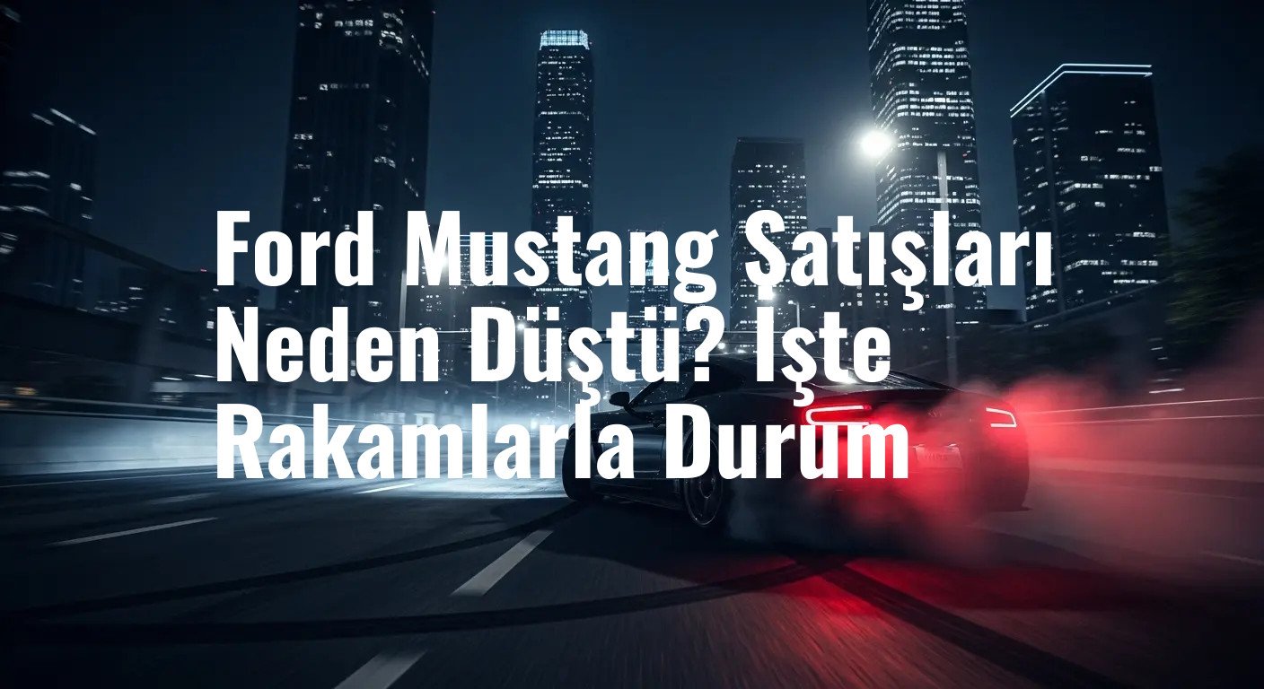 Ford Mustang Satışları Neden Düştü? İşte Rakamlarla Durum