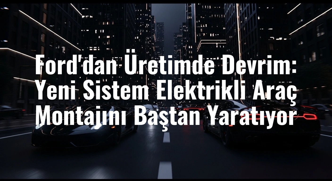 Ford, Evrensel EV Üretim Sistemi ile Montaj Hattı Konseptini Yeniden Tanımlıyor