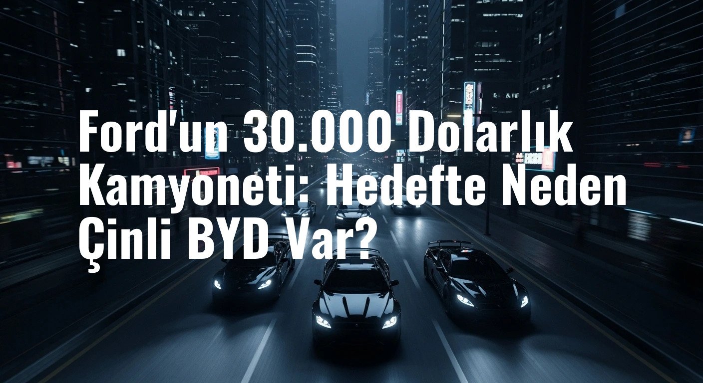 Ford'un 30.000 Dolarlık Kamyoneti: Hedefte Neden Çinli BYD Var?