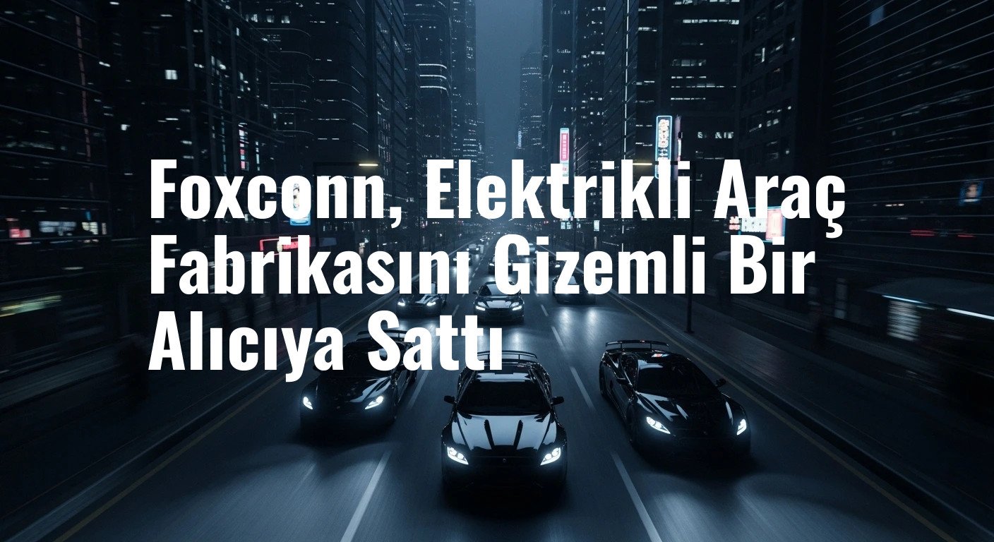 Foxconn, Elektrikli Araç Fabrikasını Gizemli Bir Alıcıya Sattı