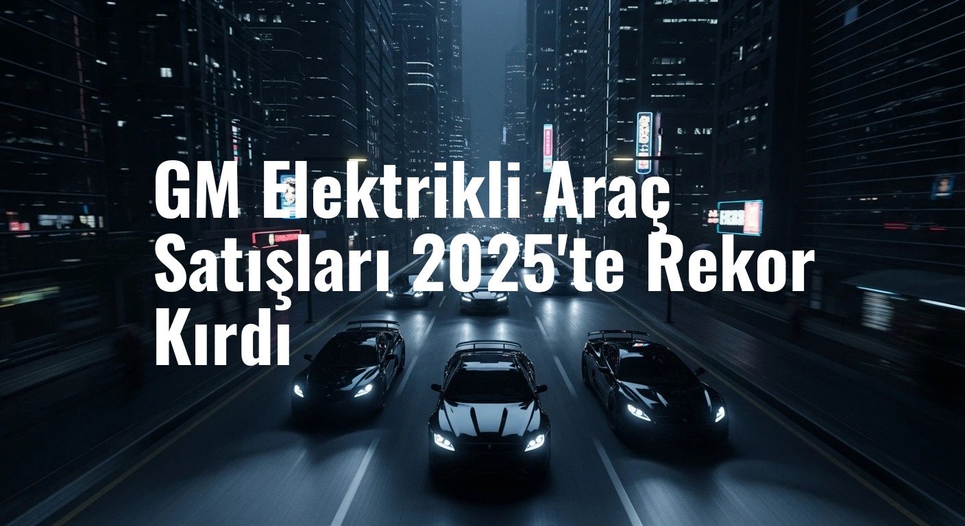 GM Elektrikli Araç Satışları 2025'te Rekor Kırdı