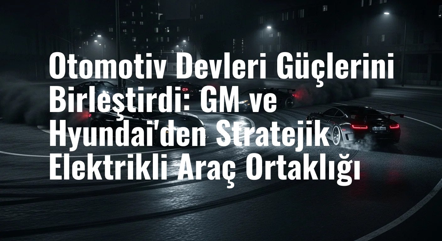 General Motors ve Hyundai, Elektrikli Araç Üretimi İçin Güçlerini Birleştirdi: Piyasayı Neler Bekliyor?