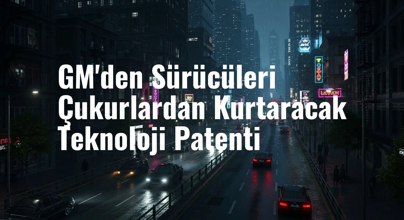 General Motors'tan Devrim Gibi Patent: Araçlar Artık Bozuk Yolları Önceden Haber Verecek