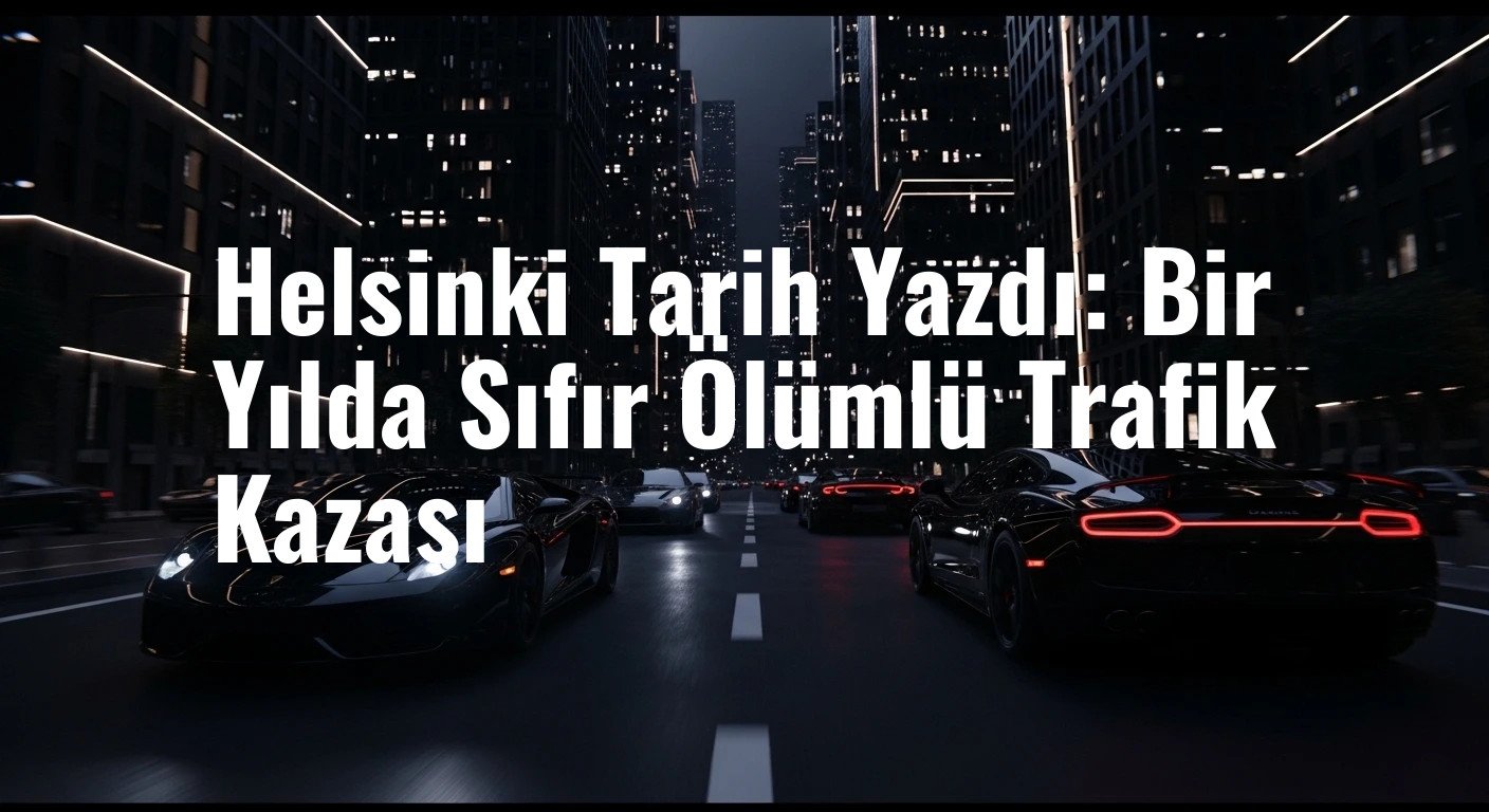 Helsinki Tarih Yazdı: Bir Yılda Sıfır Ölümlü Trafik Kazası