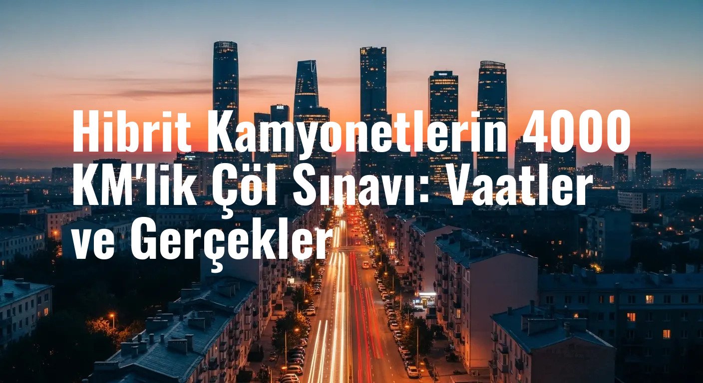 Hibrit Kamyonetler Uzun Yol Testinde Sınıfta Kaldı: İşte 4000 KM'lik Zorlu Testin Sonuçları