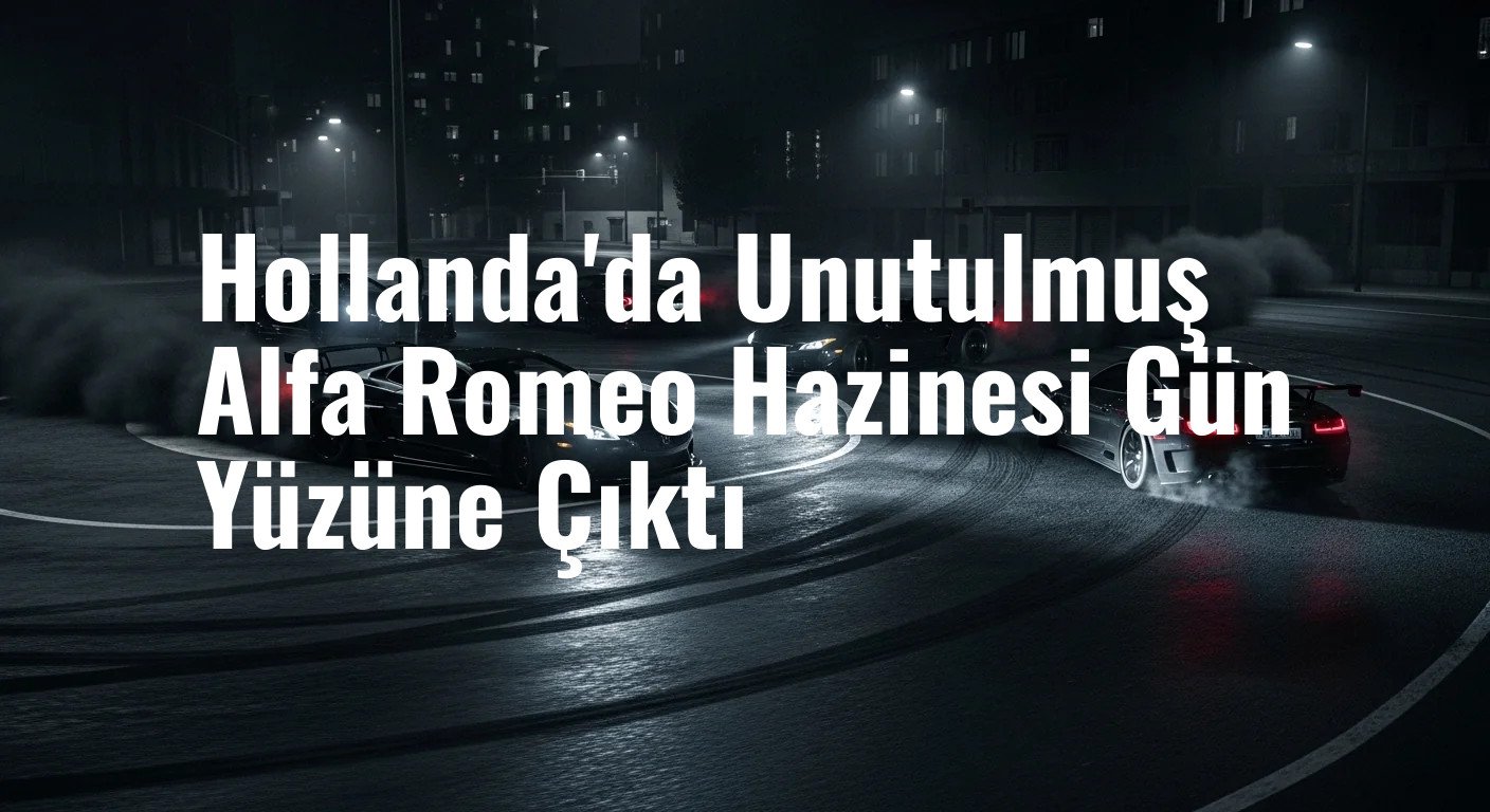 Hollanda'da Unutulmuş Alfa Romeo Hazinesi Gün Yüzüne Çıktı