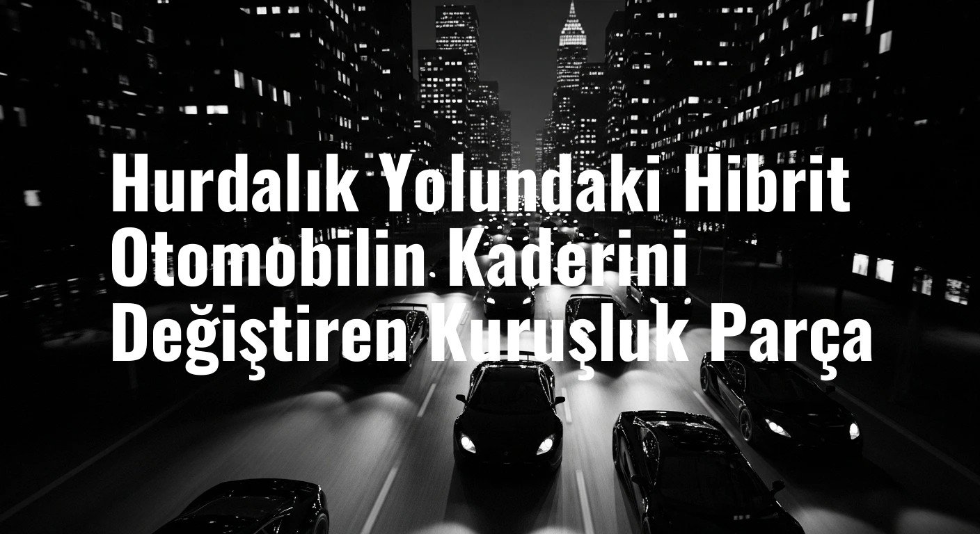 Hurdalık Yolundaki Hibrit Otomobilin Kaderini Değiştiren Kuruşluk Parça
