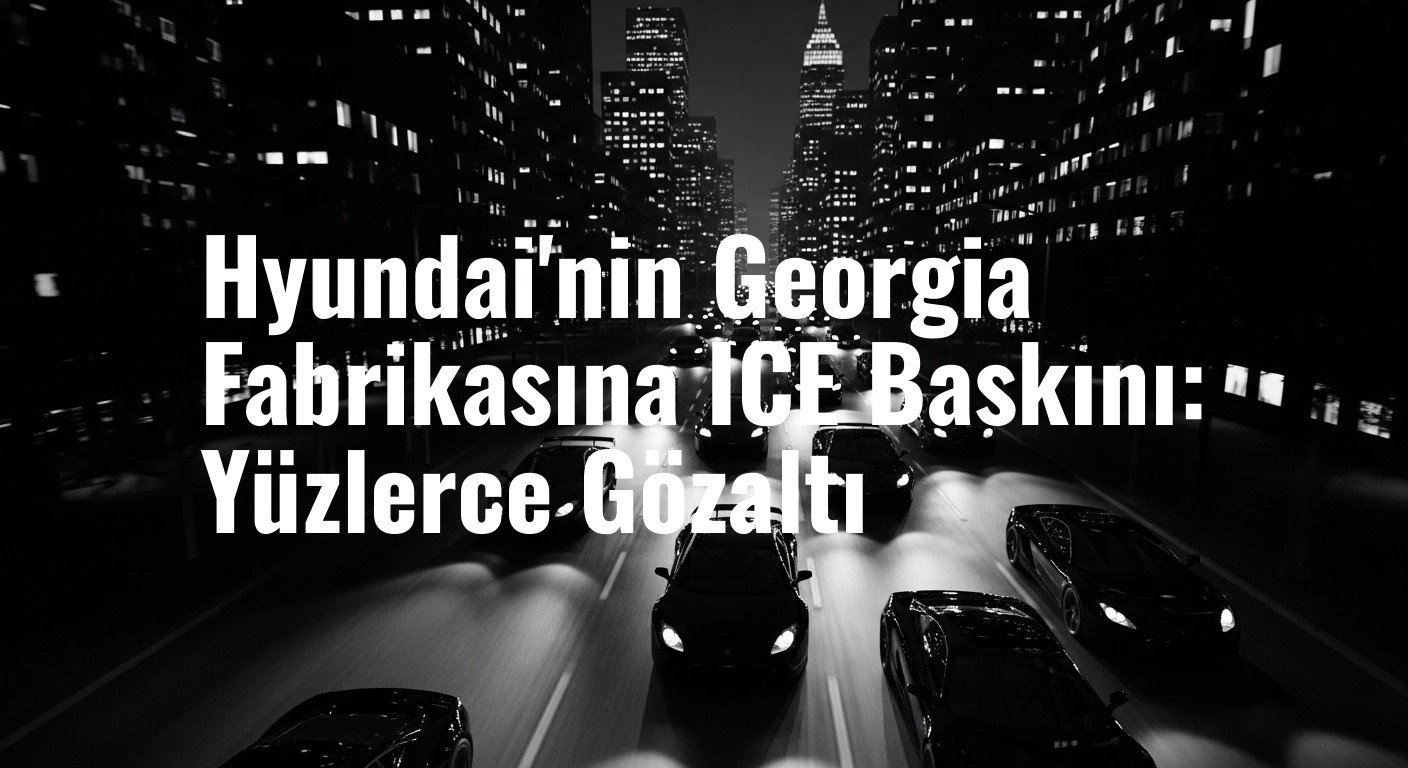 Hyundai'nin Georgia Fabrikasına ICE Baskını: Yüzlerce Gözaltı
