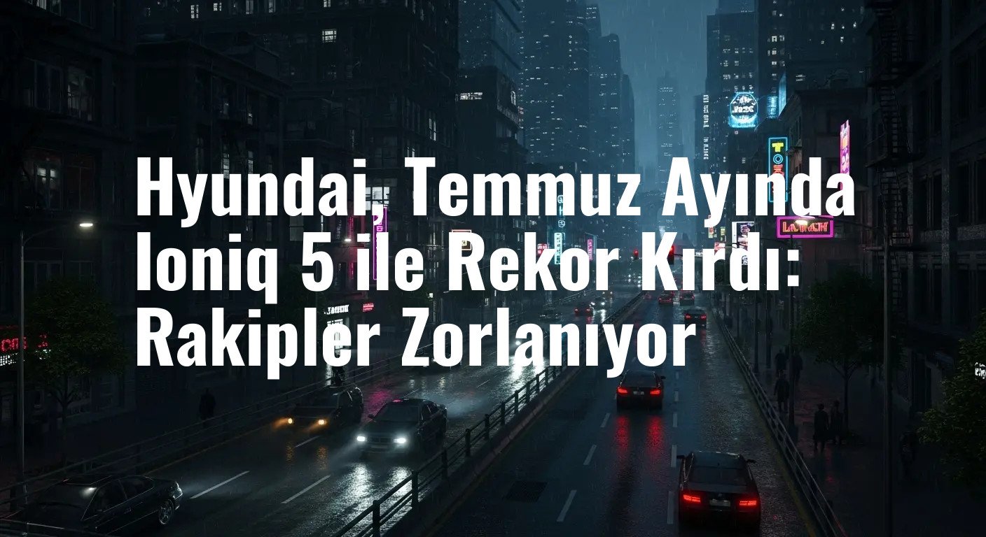 Hyundai, Temmuz Ayında Ioniq 5 ile Rekor Kırdı: Rakipler Zorlanıyor