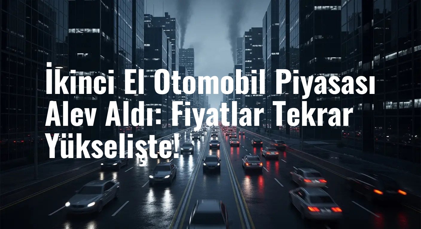 İkinci El Otomobil Piyasası Alev Aldı: Fiyatlar Tekrar Yükselişte!