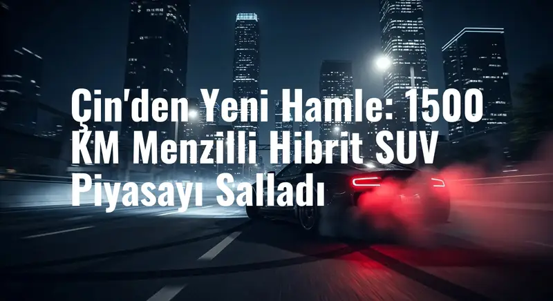Çinli IM LS6, Menzil Uzatıcılı Teknolojisiyle Kuralları Yeniden Yazıyor: Tam 1500 Kilometre Menzil!