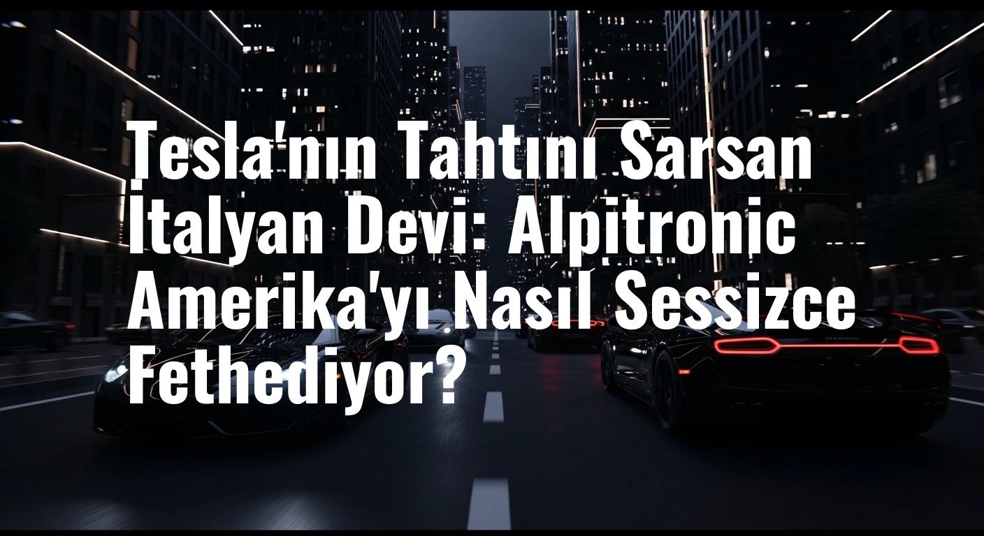 Sessiz Devrim: İtalyan Alpitronic, ABD Elektrikli Araç Şarj Pazarını Yeniden Şekillendiriyor