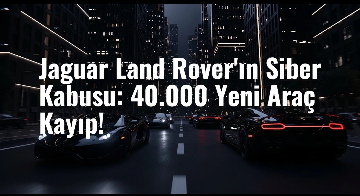 Jaguar Land Rover'ın Siber Kabusu: 40.000 Yeni Araç Kayıp!