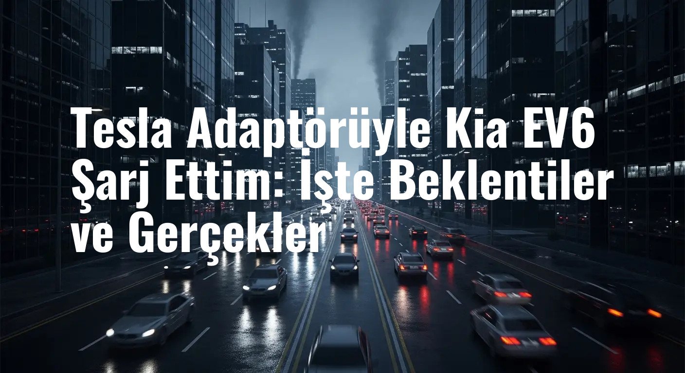 Tesla Adaptörüyle Kia EV6 Şarj Ettim: İşte Beklentiler ve Gerçekler