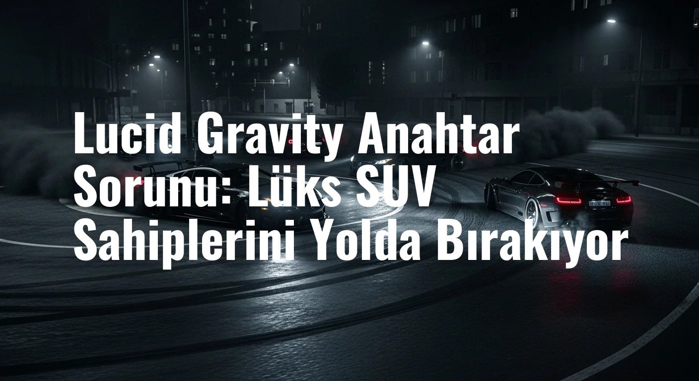 Teknoloji Harikası Lucid Gravity, Basit Bir Anahtar Sorunuyla Nasıl Sınıfta Kaldı?