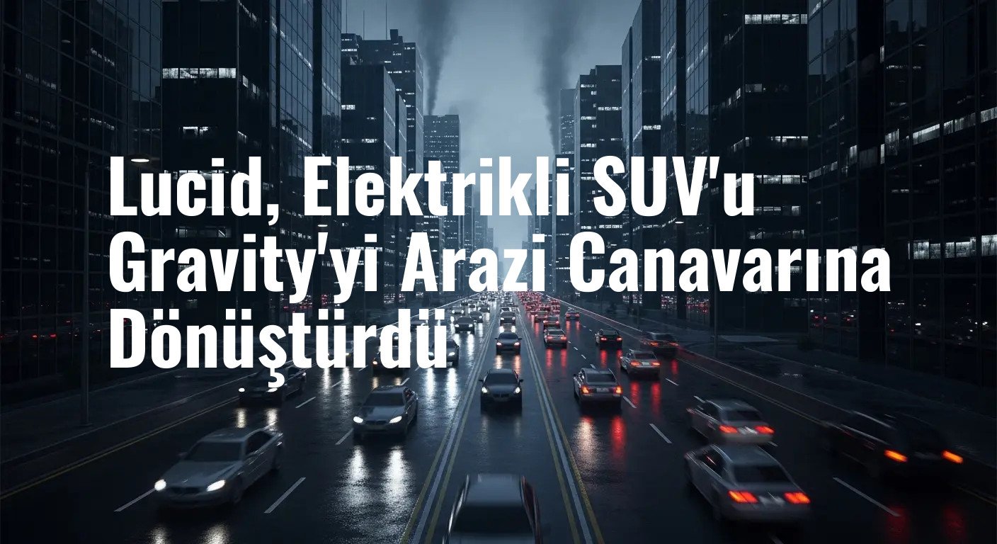 Lucid, Elektrikli SUV'u Gravity'yi Arazi Canavarına Dönüştürdü