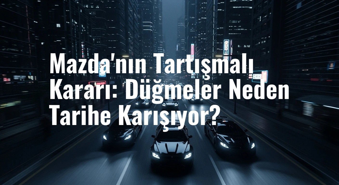 Mazda'nın Tartışmalı Kararı: Düğmeler Neden Tarihe Karışıyor?