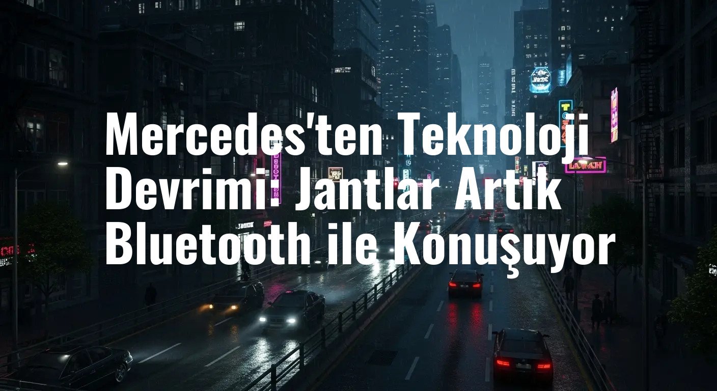 Mercedes-AMG'den Çığır Açan İnovasyon: Bluetooth Bağlantılı Aktif Aero Jantlar
