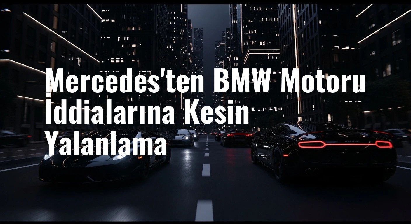 Mercedes'ten BMW Motoru İddialarına Kesin Yalanlama