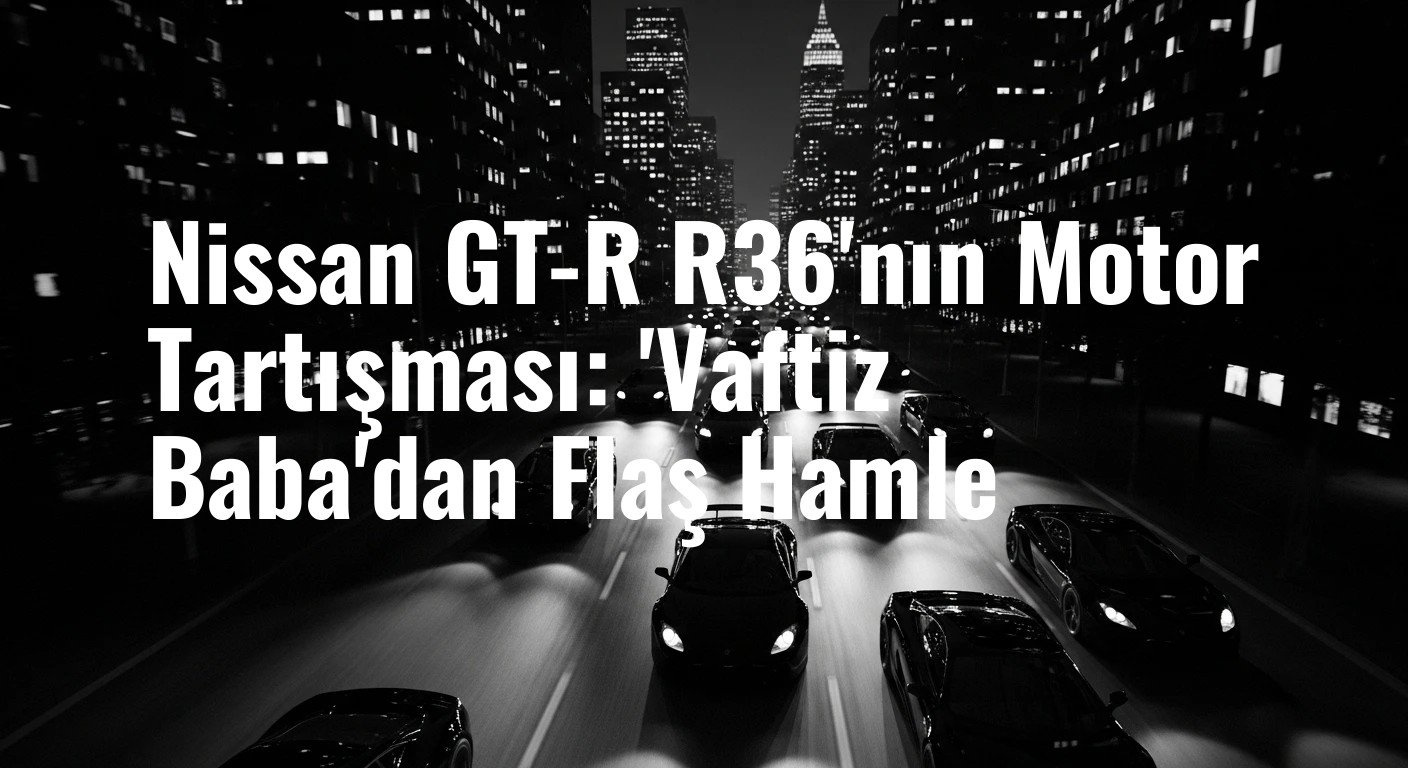 Nissan GT-R R36'nın Motor Tartışması: 'Vaftiz Baba'dan Flaş Hamle