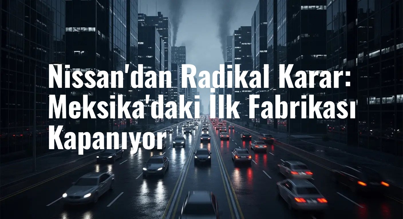 Nissan'dan Radikal Karar: Meksika'daki İlk Fabrikası Kapanıyor