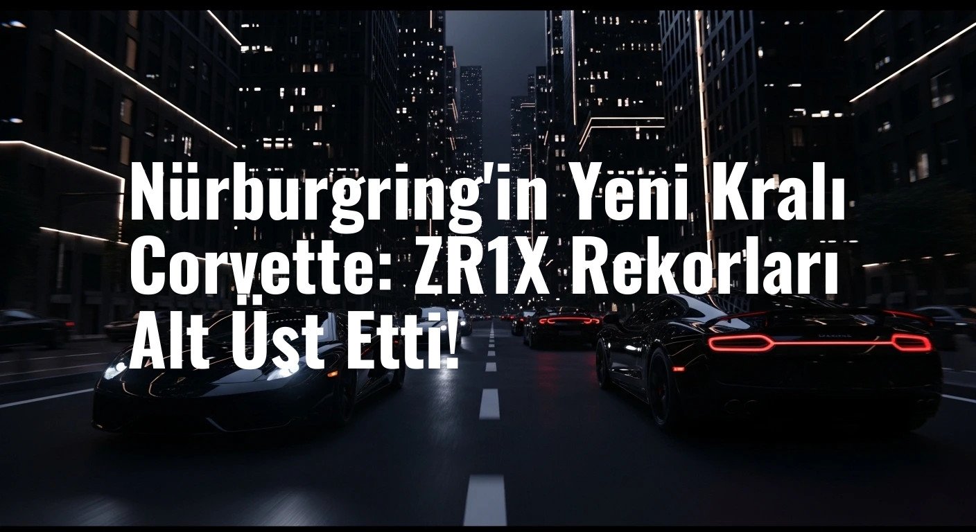 Nürburgring'in Yeni Kralı Corvette: ZR1X Rekorları Alt Üst Etti!