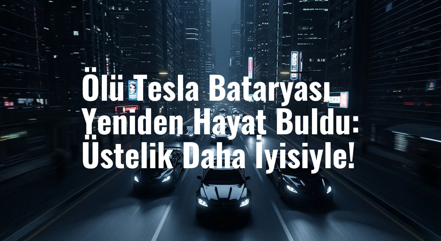 Ölü Tesla Bataryası Yeniden Hayat Buldu: Üstelik Daha İyisiyle!
