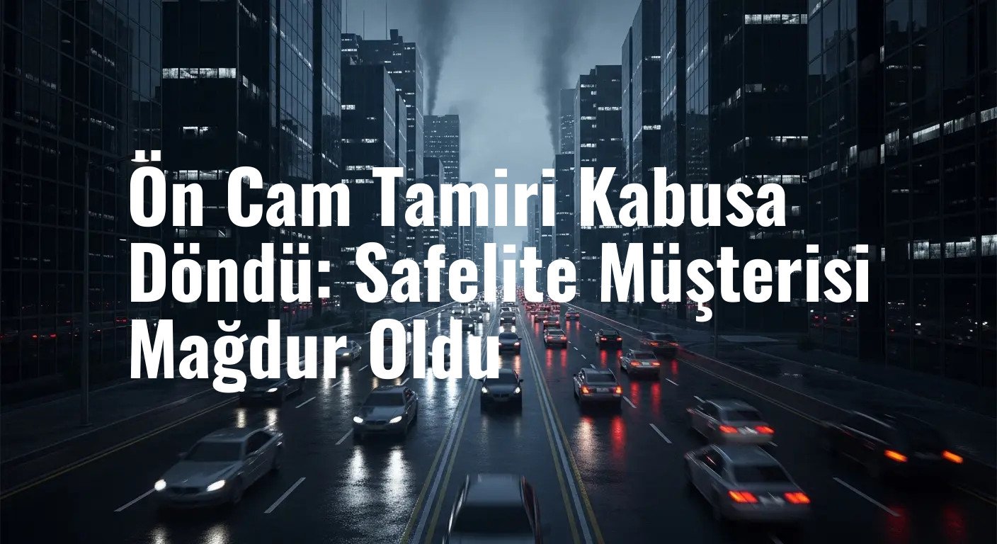 Ön Cam Tamiri Kabusa Döndü: Safelite Müşterisi Mağdur Oldu