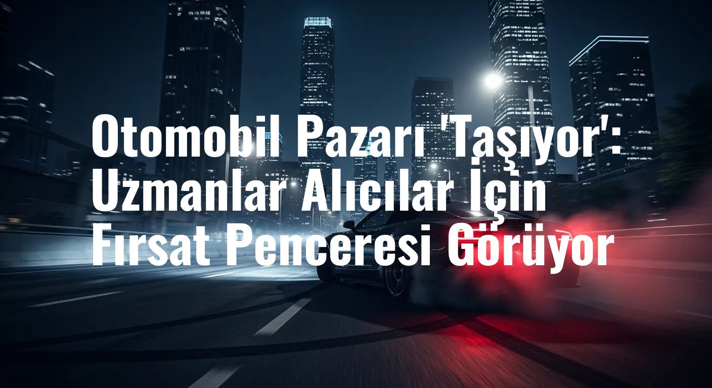 Otomobil Pazarı 'Taşıyor': Uzmanlar Alıcılar İçin Fırsat Penceresi Görüyor